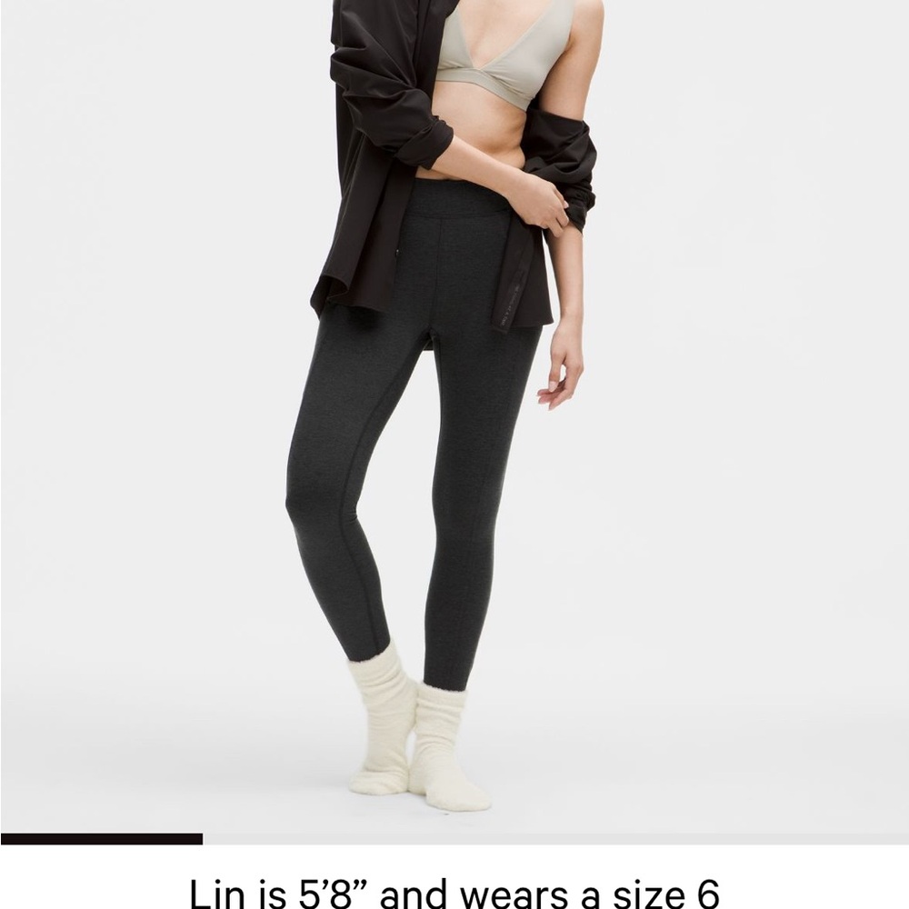 Lululemon Athletica Charcoal Leggings